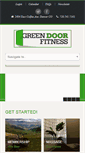 Mobile Screenshot of greendoorfitness.com